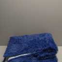 OLANLY 5x8 Machine Washable Large Area Rugs for Living Room, Bedroom, Soft Fluffy Shaggy Bedside Rug, Indoor Floor Carpet for Kids Girls and Boys, Dorms, Nursery, Home Decor Aesthetic, Navy Blue