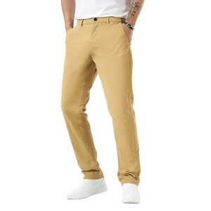 Plaid&Plain Men’s Skinny Khaki Pants Skinny Fit Chinos
Size 30W*32L