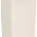 NEWE Knife Block Holder without Knives, Universal Kitchen Storage Stand with Wavy Slots to Protect Blades, Small Space-Saving Knife Organizer for Countertop, Detachable for Easy Cleaning