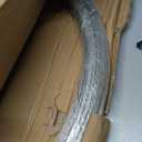 100PCS Baling Wire, 14 FT 14 Gauge Galvanized Steel Wire Bulk with Single Loop Easy to Bend&Use to Securing Compressed Items Or Bundling Cardboard Galvanized Baling Wire Work Seamlessly with Baler