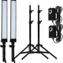 180 LED Light Photography Studio LED Lighting Kit Handheld Wand Stick Adjustable Light with Stand Tripod and Bag for Photographic Video Fill Light, Live Streaming, Portrait, Product, Tattoo