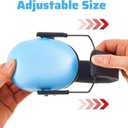 Amylove 100 Pcs Kids Ear Protection Noise Cancelling Headphones Noise Reduction Ear Muffs 27dB Hearing Protection (12 Colors)