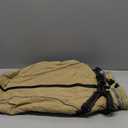 Fragralley Dog Coat with Harness Built in, Waterproof Windproof Reflective Warm Puffer Jacket, Fleece Lined Vest Winter Parka for  Large Dogs (Khaki)