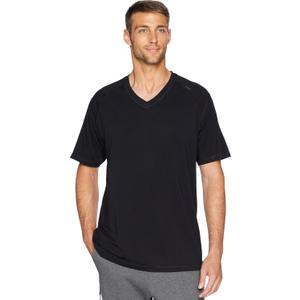 tasc Performance Mens Carrollton V-Neck (Large, Black)