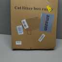 Litter Catching Step for Cat Litter Box, Litter Trap Stool for Automatic Litter Box Self Cleaning, Litter Collection Stairs, Litter Catcher Ramp for Old Geriatric Senior Cat or Kitten