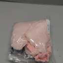 Topbuti Plush Dog Pajamas for Small Dogs Cats, Dog Sweater with Leash Ring Ultra Soft Warm Pet Clothes Puppy Onesie Outfits Doggy Pjs Jumpsuit for Winter Christmas (Pink, X-Large)