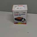 Portable Car Heater,200W Car Defroster Windshield Heater,12V Car Heater that Plugs into Cigarette Lighter,2-in-1 Heating and Cooling Switch,with 360-Degree Rotating Base (Orange)