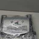 Hamilton Beach Panini Press Sandwich Maker & Electric Indoor Grill with Locking Lid, Opens Wide to Fit Any Thickness for Quesadillas, Burgers & More, Nonstick 8" x 10" Grids, Chrome (25460MNA)