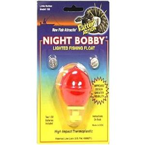 SOUTH BEND Night Bobby 158-R Lighted Fishing Float ( (1-3/4", Red)