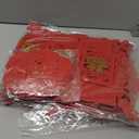 Baquler 6 Pieces Chinese Lanterns Large Chinese New Year Decorations Red Lucky Lantern Golden Fu 3D Spring Festival Hanging Decorative