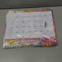 2 x 2026 Calendar, 2026 Wall Calendar, 18 Month Wall Calendar 2026-2027, January 2026 to June 2027 Calendar with Twin-Wire Binding, Hanging Hook and Julian Dates, 11" X 8.5" (Colorful)