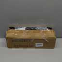 SPACELEAD Slim Storage Cart 3 Tier, Bathroom Organizer Rolling Utility, Mobile Shelving Unit Slide Out for Office, Kitchen, Laundry Room & Narrow Places, Black