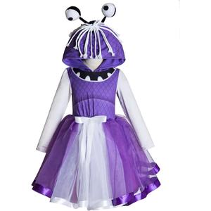 Toddler Monster Inc Boo Costume Costume girls tutu dress tutus for birthday (5T, Purple)