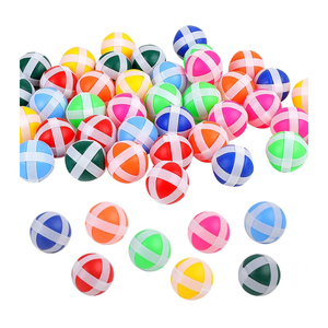 30 Pieces Kids Dart Board Sticky Balls, Colorful Sticky Balls for Fabric Dart Board Darts Game Accessories for Fabric Dart Board, Kids Indoor Outdoor Sport Party Game(8 Colors)