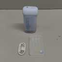 usmile C10 Portable Water Flosser  Travel-Friendly, 95-Day Battery, 4 Modes, 360 Nozzle, 180ml Tank, IPX7 Waterproof, Dentist-Recommended for Braces, Implants & Sensitive Gums (Blue)