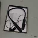 Neckband Bluetooth Headphones1-Year Quality Support) , 1000H Extra Long Battery Life with Magnetic Earphones,Wireless Earbuds with Mic,Waterproof In-Ear Headset for Sports/Workout/Office (Black)