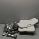 Shower Chair for Inside Shower with Arms and Back, Height Adjustable Shower Chair for Elderly and Disabled with Enhanced Non-Slip Feet, 400 lbs Heavy Duty Shower Seat for Seniors