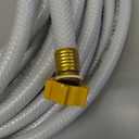Camco TastePURE 50-Ft Water Hose - RV Drinking Water Hose Contains No Lead, No BPA & No Phthalate - Features Reinforced Design & Crafted of PVC - 1/2 Inside Diameter, Made in the USA (22753)