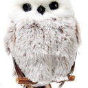 Kurt Adler Brown And White Owl Ornaments, white, grey, 1 Pcs