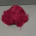 Rose Red Wigs for Boys Kids Pink Cosplay Wig Daily Halloween Costume Synthetic Wigs