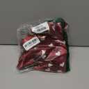 Ekouaer Silk Pajamas for Women Short Sleeve Satin Pajama Set 2 Piece Button Down Loungewear (Large, Red Heart Print)