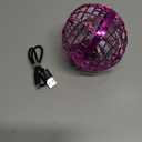 Flying Orb Ball Toys with LED Lights, Cosmic Globe Hover Ball Boomerang Fidget Spinner Outdoor Toy Coolest Birthday Gifts for 8 9 10 11 12+ Year Old Boys Girls Teens (Purple)