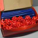 Fort Building Kit for Kids, STEM Construction Toys, Christmas & Birthday Gift for 4 5 6 7 8 9 10 11 12 Years Old Boys and Girls, Ultimate Creative Set for Indoor & Outdoors Activity,140 Pcs, Original (Red)