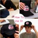 20 PCS Pink Funny Embroidered Iron On Patches for Clothes, Backpacks, Jackets, Hats, Jeans, Girly Meme Sew On Applique Patches for Girls