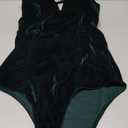 Women Sexy Velvet Strapless Bodysuit Jumpsuit Sweetheart Deep V Neck Cross Back Vintage Bodycon Leotard Bustier Top M