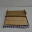 Bamboo Bread Box for Kitchen Counter-Large Capacity Bread Storage Container Farmhouse Bread Box with Window Bread Holder