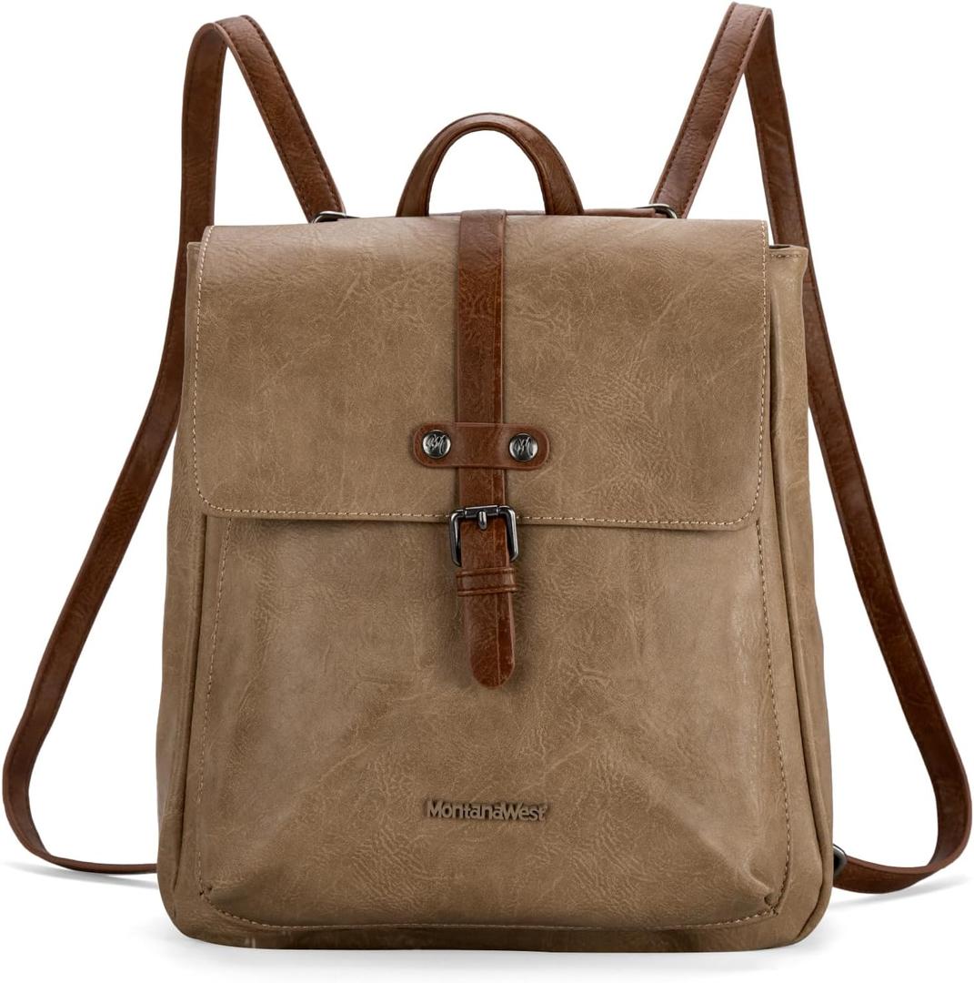 Montana West Small Casual Daypack Backpack Purse for Women Convertible Crossbody Bag for Travel Work