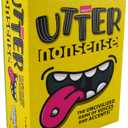 Utter Nonsense Naughty Edition - The Crazy Board Game of Voices and Accents - Adult Version - Mature Content - 17+, 2.5 x 5 x 7 inches