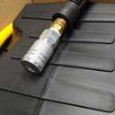 Retractable Air Hose Reel, 3/8" x 80Ft Flex Hybrid Air Hose Max 300PSI Kink-resistant Air Compressor Hose Reel Auto Rewind with 6Ft Lead in, Quick Connect, 180 Swivel Mounting Kit.