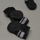 QUMY Dog Shoes for Large Dogs, Medium Dog Boots & Paw Protectors for Winter Snowy Day, Summer Hot Pavement, Water-Resistant in Rainy Weather, Outdoor Walking, Indoor Hardfloors Skid-Resistant Sole (Size 4: 2.2''x2.6''(W*L) (Pack of 4))