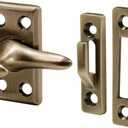 Prime-Line H 3683 1-7/8 In. Diecast and Steel Antique Brass Casement Window Sash Lock (Pack of 1)