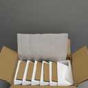 Porcelain Cereal Bowls, 16 oz Square Serving Bowls Set, 5 Inch White Ceramic Bowls for Salad, Soup, Snack, Dessert and Marmalade, Dishwasher & Microwave Safe, Set of 6