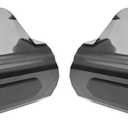 Windproof Motorcycle Hand Guards Motorcycle Handlebar Handguards Horn Handle Protection Motorcycle Handbrake Protector Shield (Black)