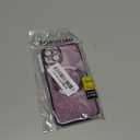 Hython for iPhone 14 Case Glitter, Clear Magnetic Phone Cases with Camera Lens Protector [Compatible with MagSafe] Bling Sparkle Plating Soft TPU Slim Shockproof Protective Cover Women Girls, Purple