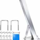 Boat Trailer Winch Stand with U-Bolts,4mm Hot-Dip Galvanized Steel