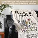 Afterprints 30th Birthday Gifts for Women, Chapter 30 Blanket, 30 Year Old Bday Gifts for Women, Daughter, Friend, 1996 30th Birthday Decorations for Her, Turning 30 Throw Blankets 50'' x 60''