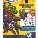 MARVEL Avengers Sticker Activity Valentines
 2 Pack