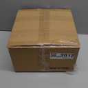 FINE&NICE Melamine Dinnerware Set of 12Pcs, Dish Set for 4, Lightweight Unbreakable Plate and Bowl Set for Patio, RV and Camping, Dishwasher Safe, Rusty Brown