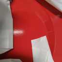 Cuisinart 14" Portable Charcoal Grill, Tabletop Outdoor Small Grill with Locking Lid and Dual Vents, Chrome Plated Travel Size BBQ Perfect for Camping, Tailgates, Cookouts, Red