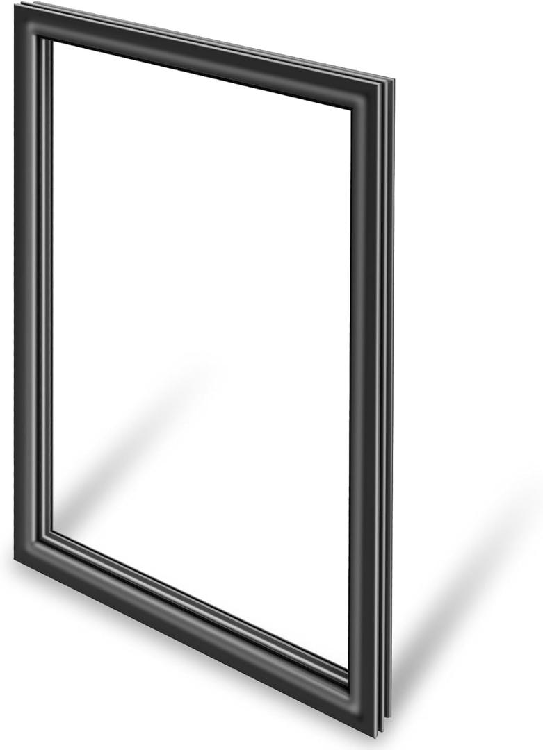 Upgraded 242193212 Refrigerator Fresh Food Door Gasket Compatible With Frigidaire Ken-more & Cro-sley Refrigerator Part, 41.9"*28.6" Fridge Door Seal Replace 3513466, Ap5806924,Ps9493822