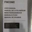 FINCOME Inflatable Bounce House for Kids, Bounce House with Slide, Jumping Bouncy Castle for Wedding, Party, Birthday Indoor/Outdoor (Purple)