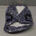 QUEENLALA Large Storage Basket,Laundry Hamper/Bathroom/Home Decor/Collapsible Round Storage Bin,Boys and Girls Hamper/Boxes/Clothing(Round-blue-starry sky)