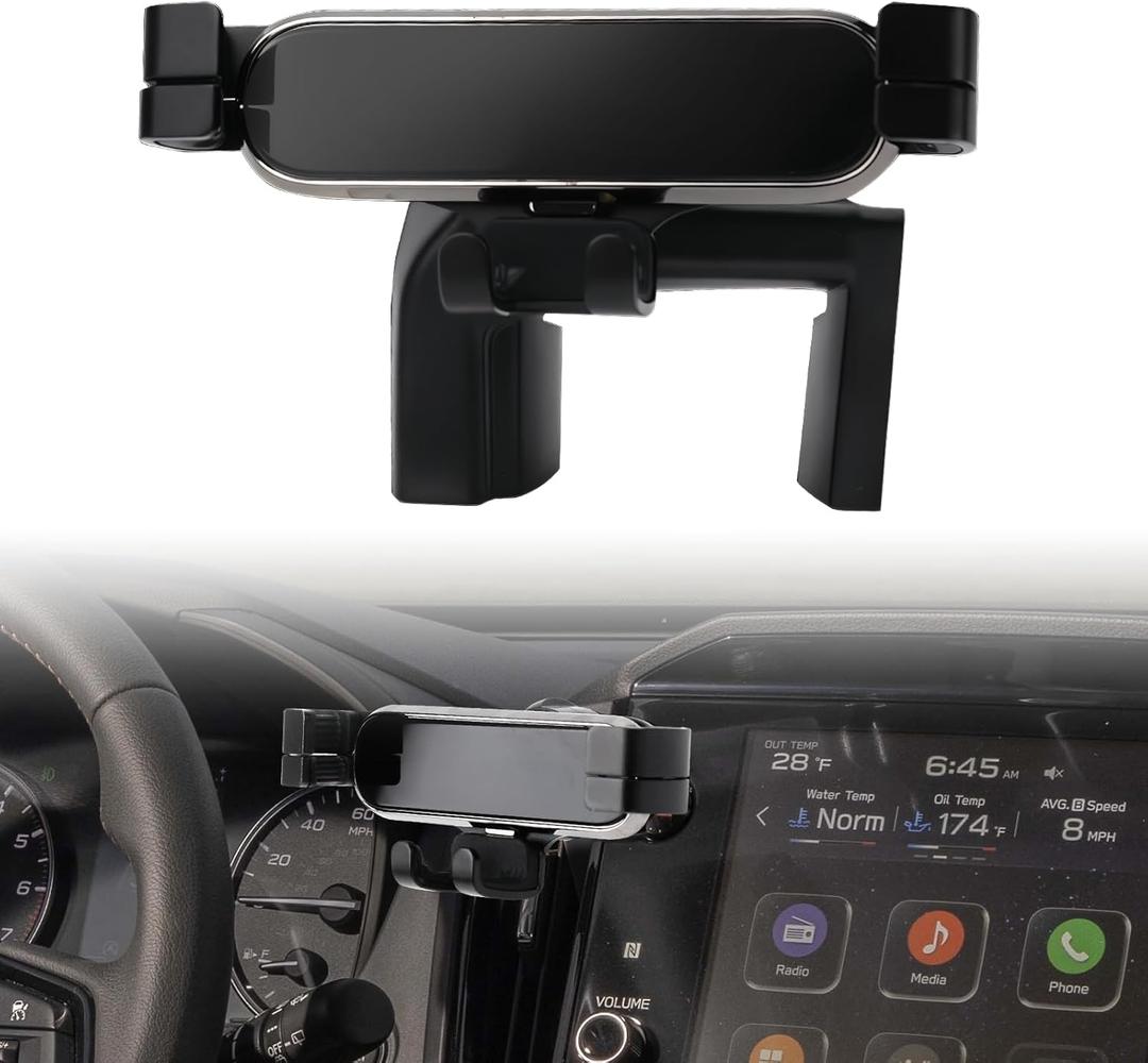 Phone Holder for 2025 2026 Subaru Forester, No Drill Installation, Secure & Adjustable Cell Phone Car Mount, 2025 2026 Subaru Forester Accessories