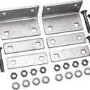 Extreme Max 3006.6838 Galvanized Dock Inside Corner Bracket Kit - Pack of 2