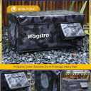 Heated Cat House for Outside, Waterproof Awning & Escape Door Heated Cat Houses for Indoor/Outdoor Cats in Winter, Elevated & Insulated Outdoor Cat Shelter for Feral Cat(Black Camo, 25.2"x16.5"x13")
