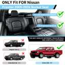 Seat Covers for Nissan Frontier CrewCab 2009-2023 2024 2025 2026 Waterproof